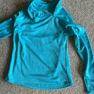 Umbro Teal Fleece Pullover